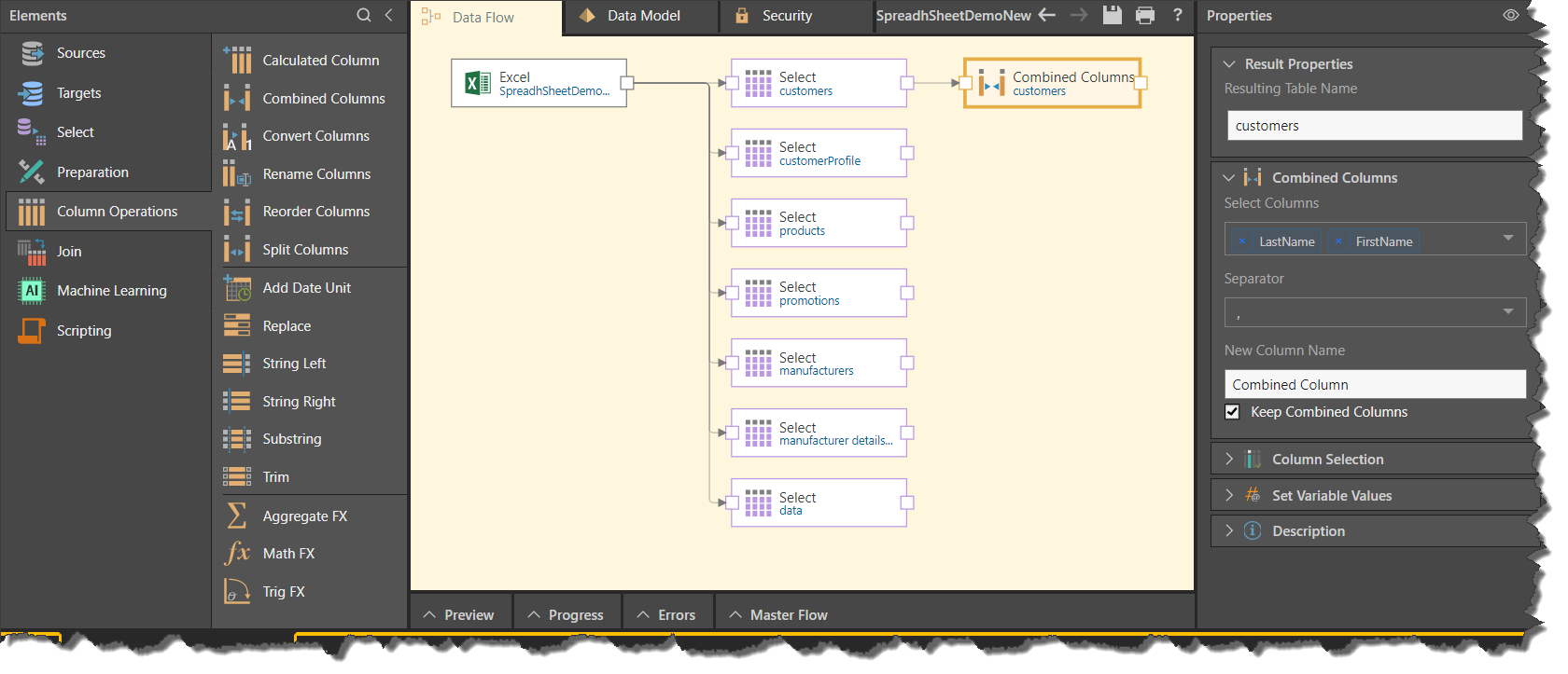 column-operations